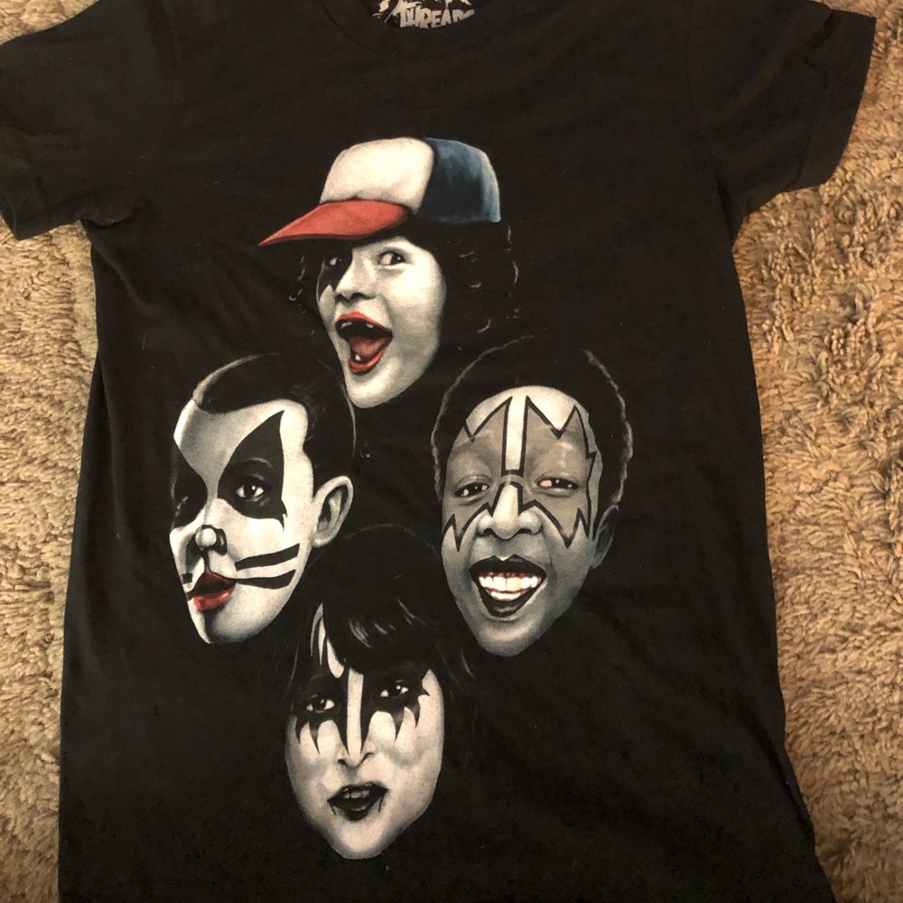 Stranger Things and kiss collab limited edition